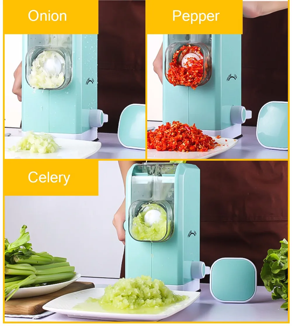 Multifunctional Manual Meat Grinder Vegetables Chopper
