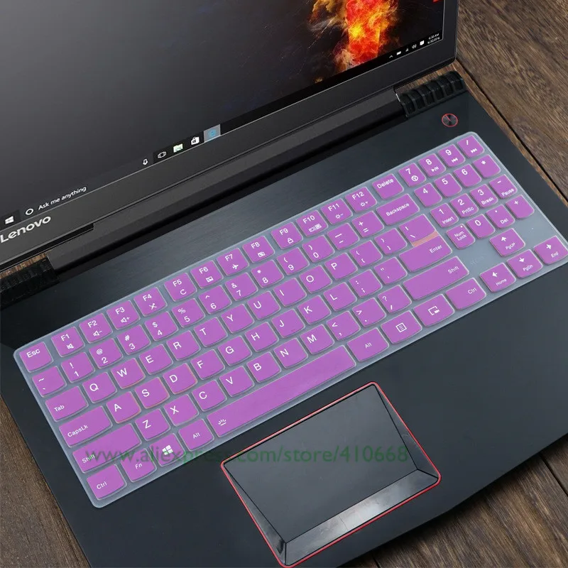 Силиконовая клавиатура защитная оболочка покрытие для lenovo Легион R720 R730 Y520 Y720 Y7000 Y7000P Y540 Y9000K 15,6 ''/Y730 Y740 17,3''