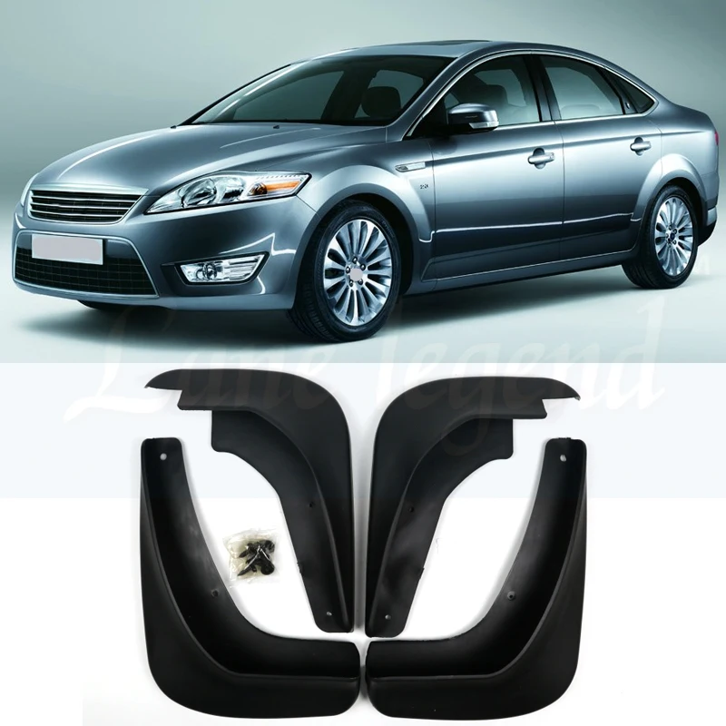 

4Pcs Car Front Rear Mudflaps Mudguards Fender Flares Sludge Splash Guards Mud Flaps for Ford Mondeo 2002-2007-2012