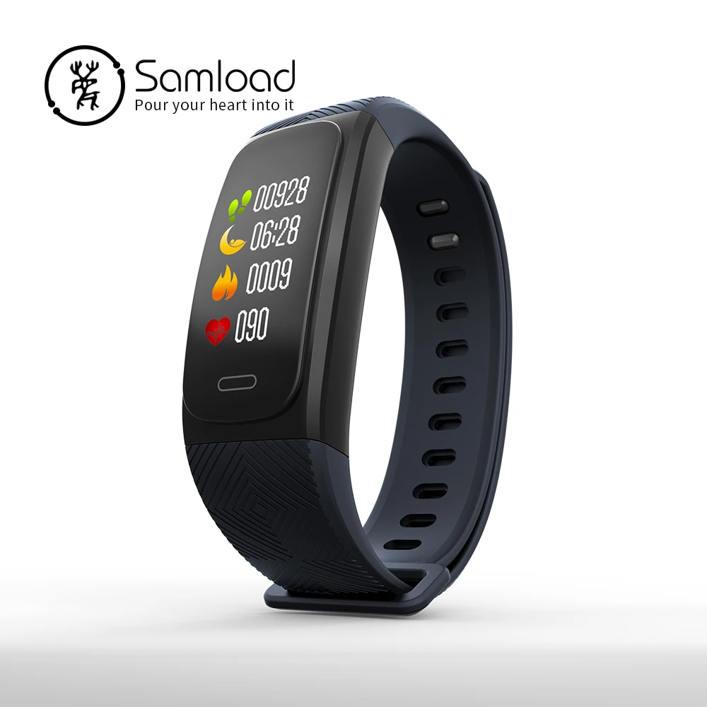 

Smart Sport Bracelet GPS Wristband Alarm Weather Stop Watch Fitness Tracker IP68 for Android IOS iPhone Xs Call Reminder Clock