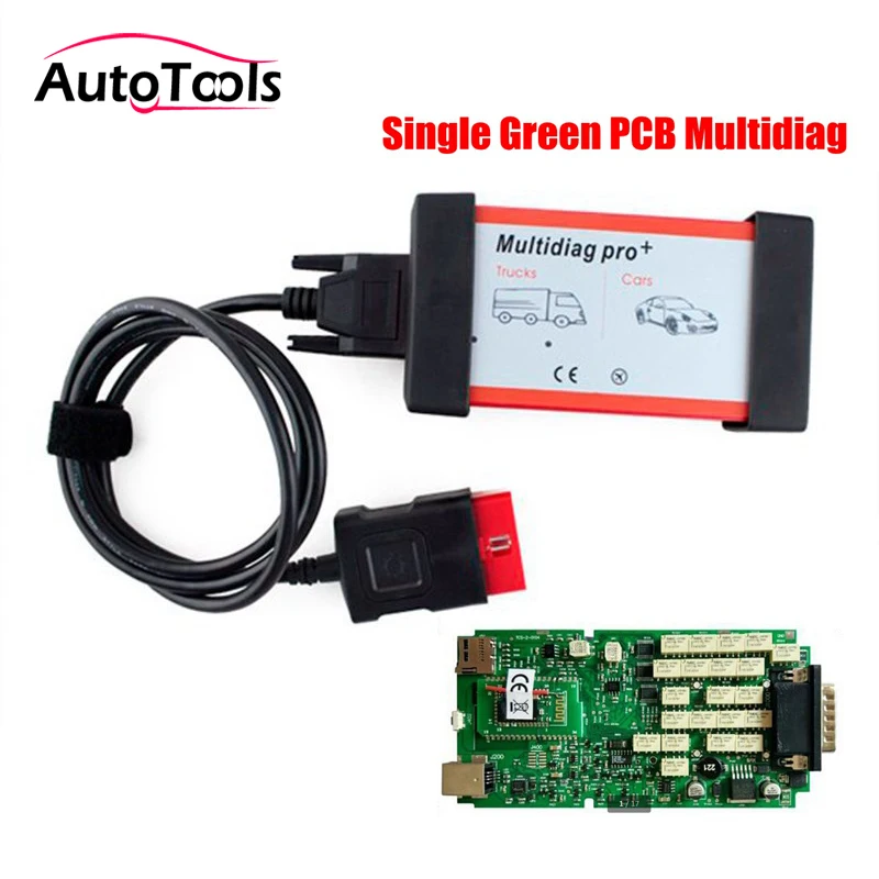 

Quality A+++Multidiag pro plus bluetooth Single Board PCB TCS cdp PRO 2016.R0 Keygen Car diagnostic tool code reader new vci