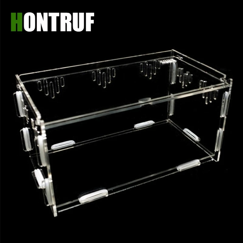 Акриловый прозрачный ящик для установки DIY 8 27*4 33*4 33 дюйма рептилий пауков крабов