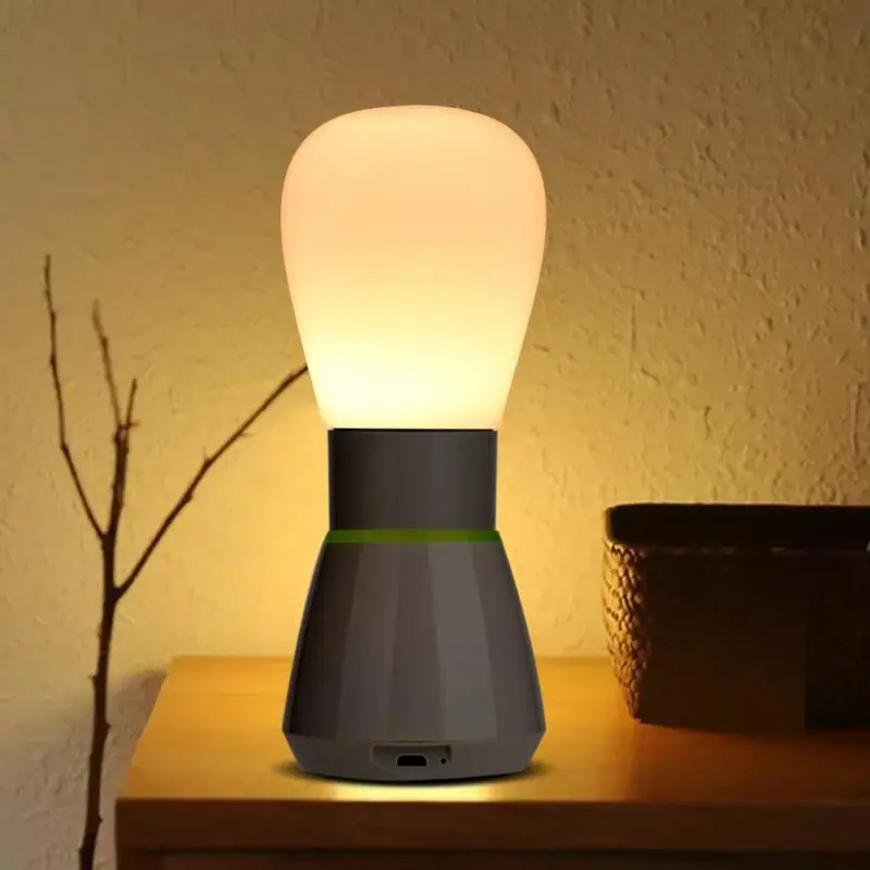 

Portable LED luminaria Night Light USB Rechargeable Night Light Desktop Bedside Night Lamp with Detachable Base