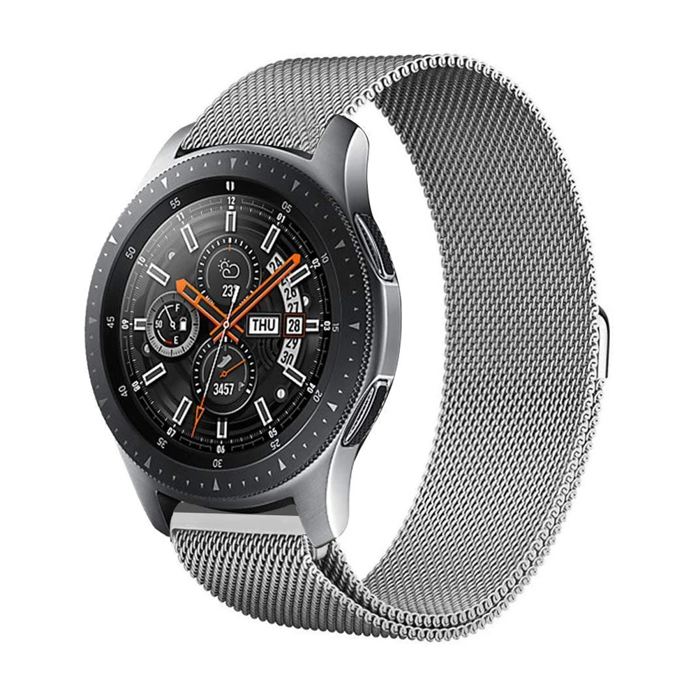 Корпус часов + ремешок для samsung galaxy watch active 46 мм S3 Миланская петля 20 22 ремень из