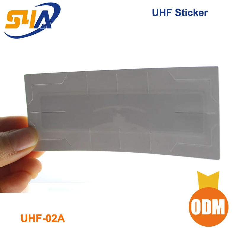 UHF Стикеры label 860-960 мГц uhf rfid клей тег iso 18000-6C чужой H3 чип для UHF RFID