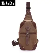 Z.l.d. Новая мужская Холщовая Сумка через плечо модная сумка через плечо Повседневная сумка через плечо нагрудные сумки