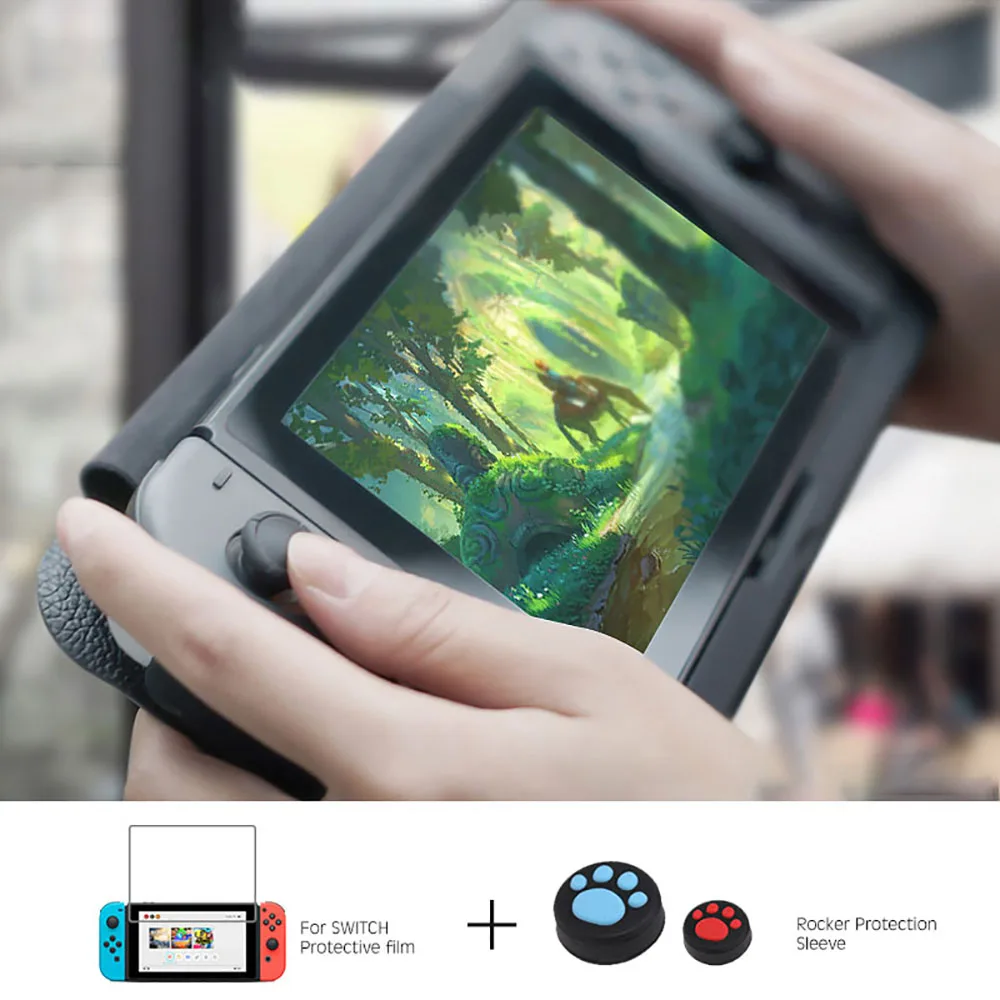 Чехол для зарядки аккумуляторов kingd Switch NS 10000 мАч с зажимом задней части