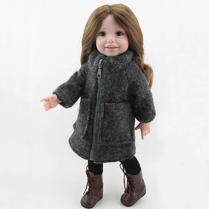 

American Princess 18 Inch/45 cm full vinyl rubber baby dolls toys girls gift bonecas reborn