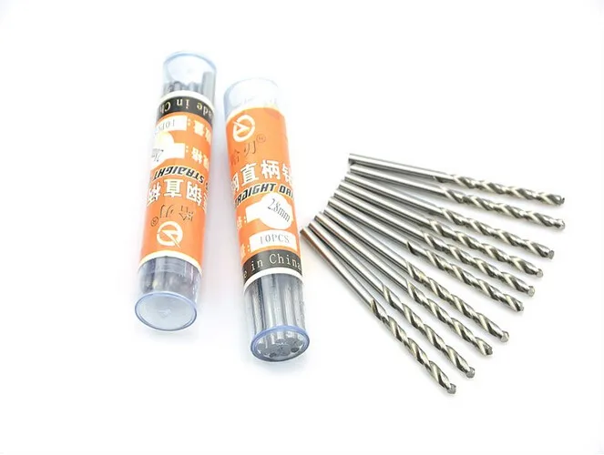 

100PCS High Quality HSS straight shank twist drill 0.5-3.2 mm walnut vajra bodhi Pearl beads punch tiny little bit