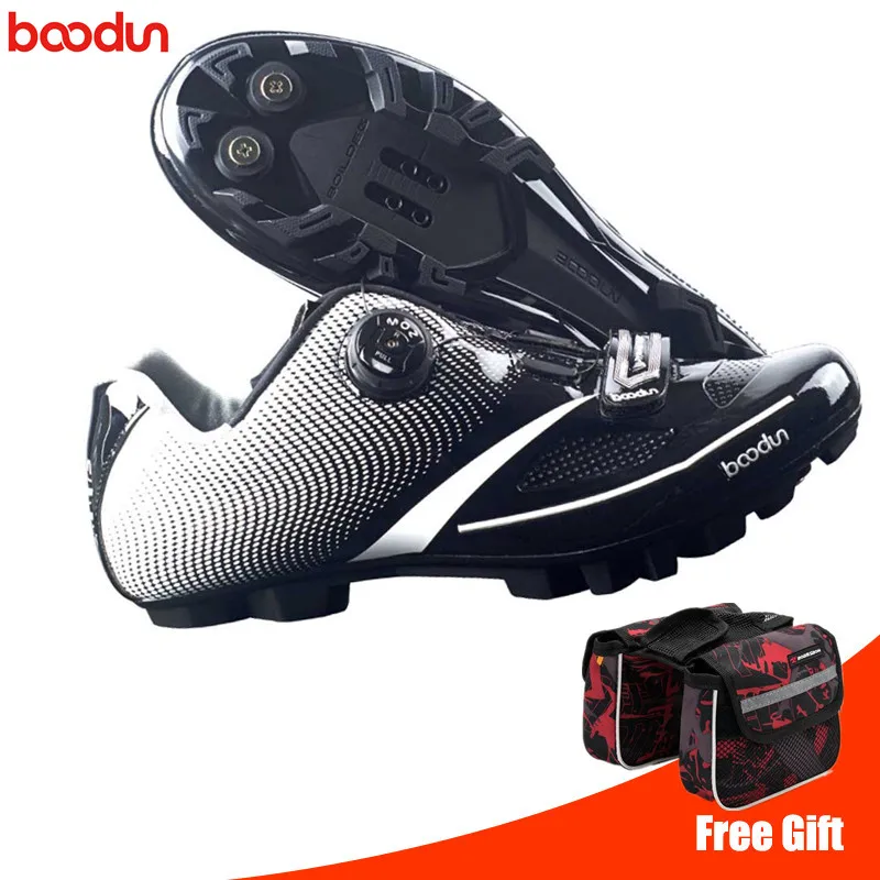 

BOODUN MTB Cycling Shoes Professional Men Breathable mountain Bike Shoes Bicycle Self-Locking Athletic Shoes Zapatillas Ciclismo