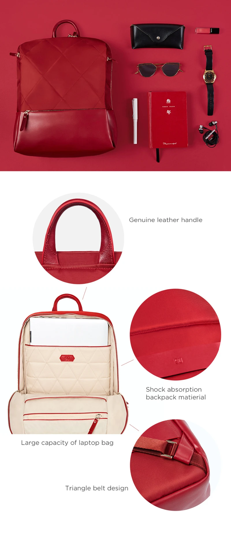 90FUN Diamond Lattice Backpack  (4)