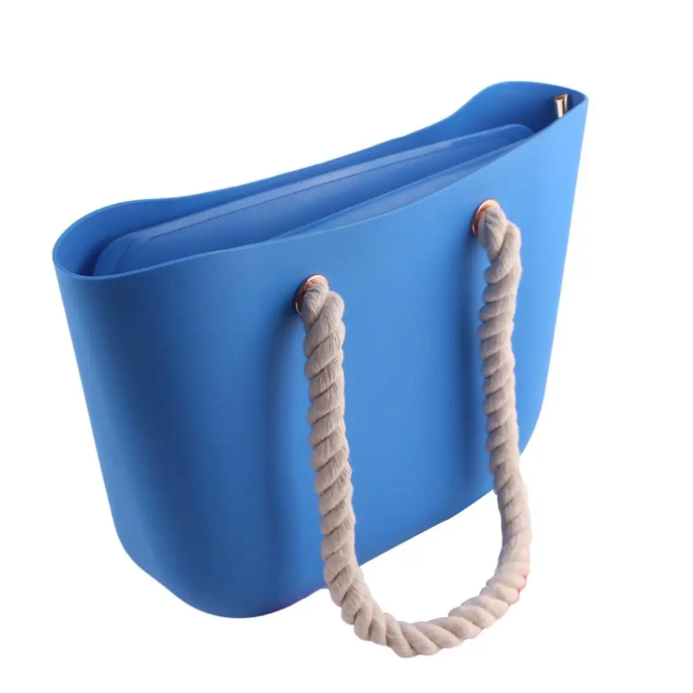 

2019 New Women's Shoulder Bag Candy Color Jelly Handbag Solid Creative Colorful Beach Bag European Style Crossbody Bag