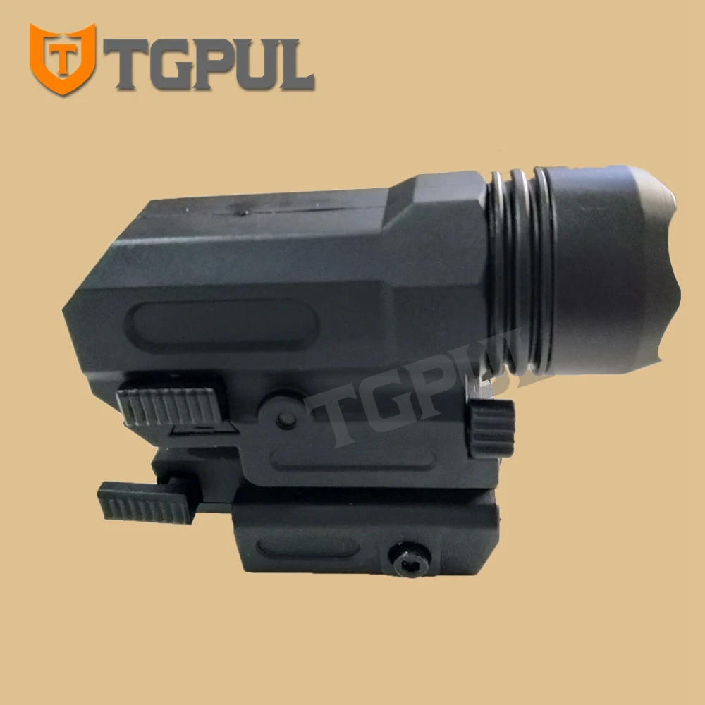 TGPUL Red Dot Laser Sight Tactical Airsoft Handgun Flashlight Combo LED Tactical Gun Torch for 20mm Rail Glock 17 19 18C 24 P226-3