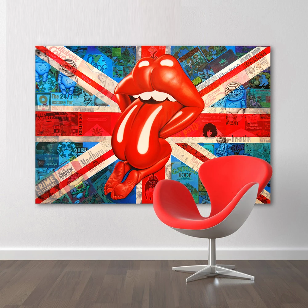 Ron English flag-2