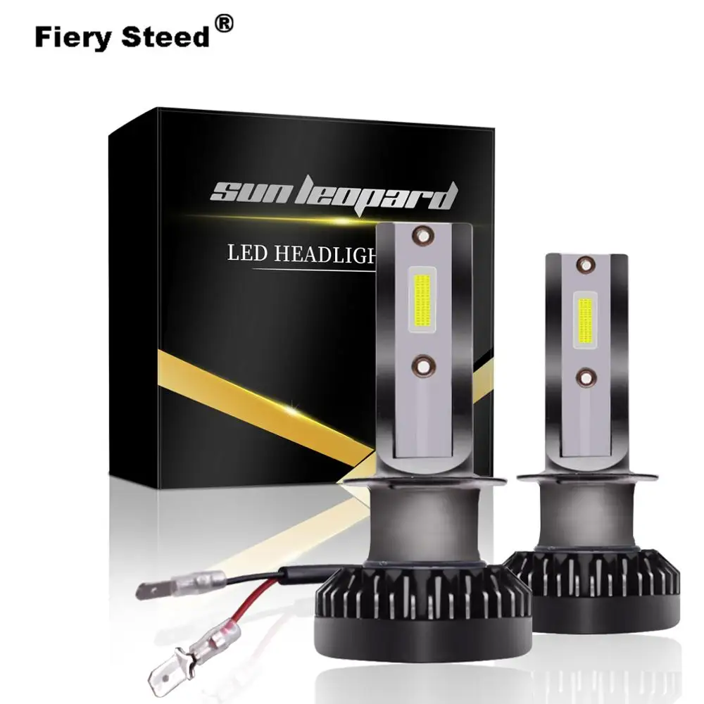 

Fiery Steed H1 H4 H7 H8 H9 H10 Led Headlight Fog Lights 40W 6000K 4000Lm Waterproof Led Lamps For Car Canbus 9005 HB3 9006 HB4