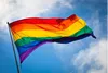 150x240cm huge giant large LGBT Rainbow Gay Pride Flag ► Photo 2/6