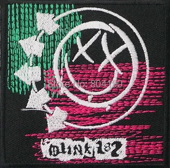 

3" BLINK-182 Music Band Punk Rock Embroidered NEW IRON ON and SEW ON Patch Heavy Metal applique dropship