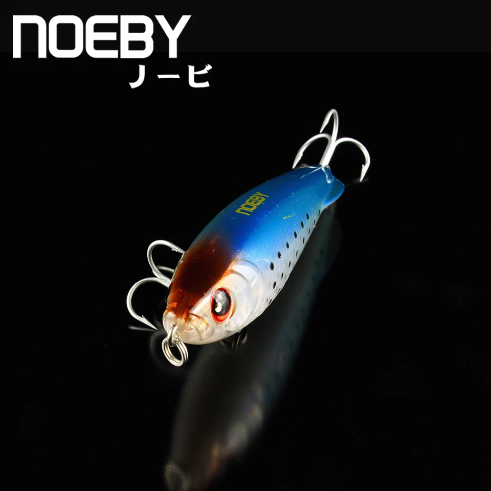 NOEBY 1 قطع الصيد إغراء 95 ملليمتر/25 جرام غرق رصاص سوبر Leurres تسديدة بعيدة الطعم الثابت VMC التريبل السنانير 3D عيون مقلد NBL 9068 NOEBY 1 قطع الصيد إغراء 95 ملليمتر/25 جرام غرق رصاص سوبر Leurres تسديدة بعيدة الطعم الثابت VMC التريبل السنانير 3D عيون مقلد NBL 9068
