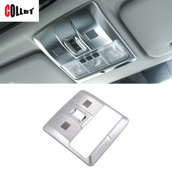 

Chrome Matte Surface Interior Front Reading Light Lamp Decoration Trim Frame Cover For Land Rover Discovery 4 2010-2016