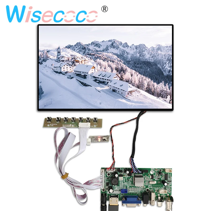 

ЖК-дисплей 10,1 дюйма, 1280*800, N101ICG-L21, для Raspberry Pi 3B, 2, 1, с пультом дистанционного управления, AV, VGA