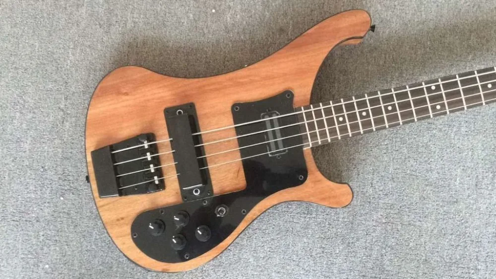 Гитарный завод+ рикенбэк 4 струны 4003 fireglo custom bass Natural Ricken 4003 бас стерео два выхода инджек