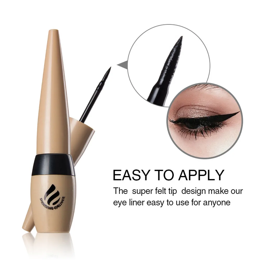 

New black liquid eyeliner waterproof and sweat-proof long-lasting quick-drying beauty cosmetics Delineador de ojos