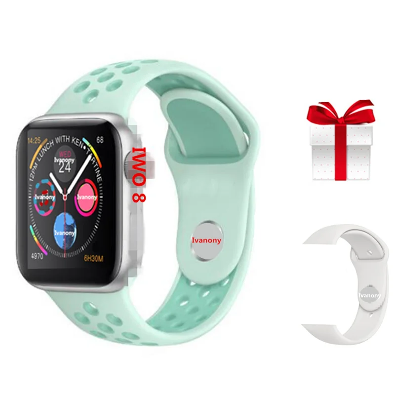 

IWO 8 smartwatch+strap/set smart watch IWO 8 44mm 1:1 Smart Wristband Series 4 For Android IOS with Heart Rate ECG Clock Relogio