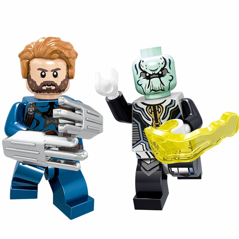Legoings 16pcs/set Marvel The Avengers Thanos Guardians of the Galaxy Vision Loki Building Blocks Toys for Children Legoings 16pcs/set Marvel The Avengers Thanos Guardians of the Galaxy Vision Loki Building Blocks Toys for Children