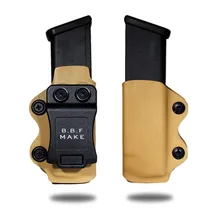 B.B.F MAKE IWB/OWB KYDEX Holster revista Glock 9/40/357 bolsa funda pistolas Glock 17 Glock 19 26 22 23 27 31 32 33