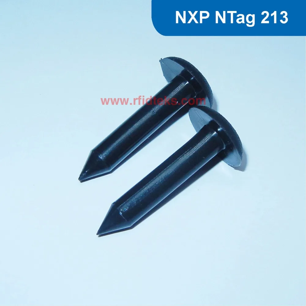 

NT03 NFC Nail Tag ISO14443A 13.56MHz  for Wood  Management High resistance to moisture (IP67) RFID Nail Tag with NTAG 213 Chip