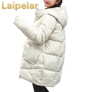 

women parka 2018 Winter Jacket Women Coats Hooded Coats Female Parka Thick Cotton Padded Lining Winter Female Coats Laipelar