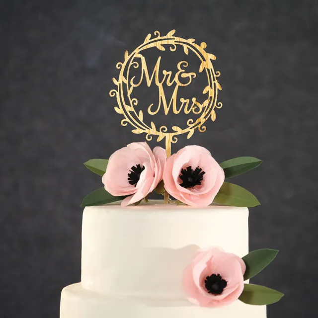 Wooden Wedding Cake Toppers Mr Mrs Topper Personalized Wooden Wedding Cake Toppers Mr Mrs Topper Personalized Decoration