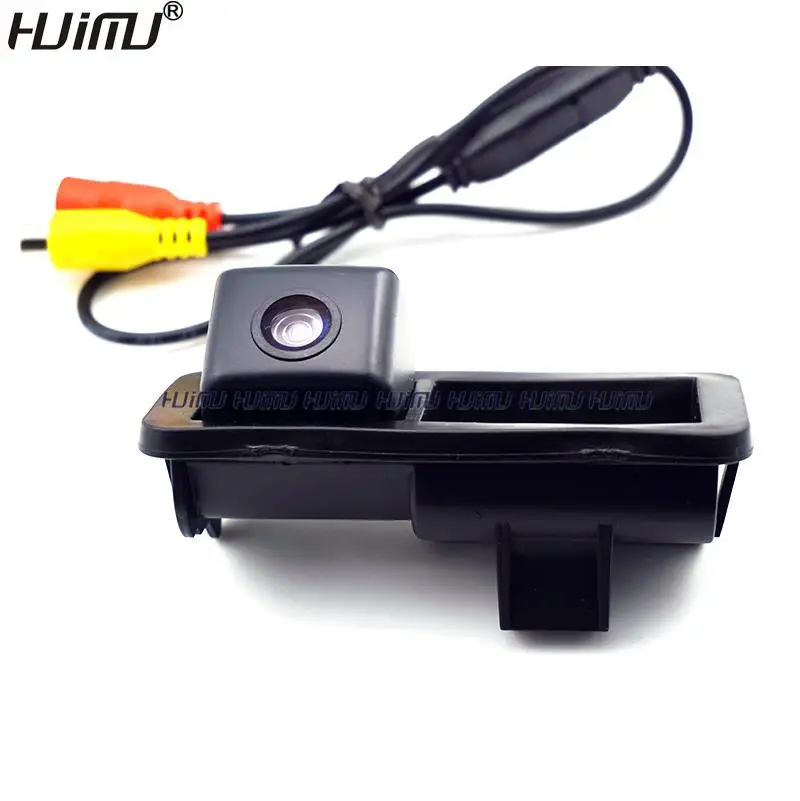 wired wireless car rear font b camera b font trunk handle switch for ford Mondeo Fiesta