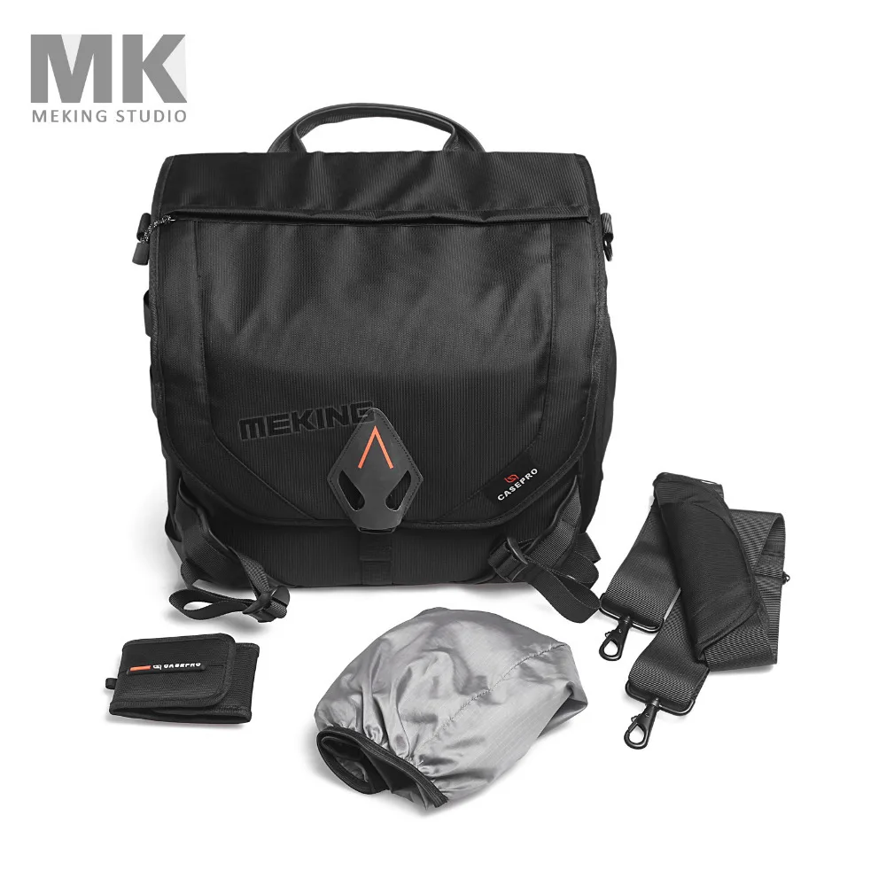 

CASEPRO Camera Shoulder Bag ANGEL 200 with waterproof rain coat for Canon Nikon Any DSLR Camera DV Video Camcorder
