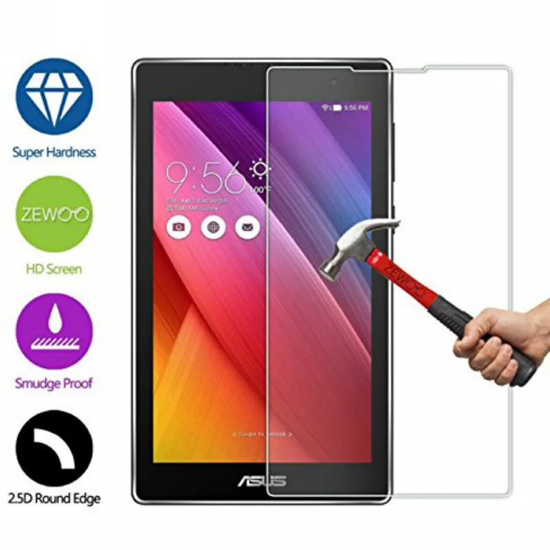 Защитное стекло для Asus Zenpad C 7 0 Z170 закаленное Z170C Z170MG Z170CG твердость 9H стеклянная