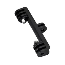 Dual Camera Holder Mount Double Bracket Adapter for Gopro Hero 5 4 3+ 3 SJcam SJ4000 Xiaomi Yi 4K Monopod Selfie Stick Tripod