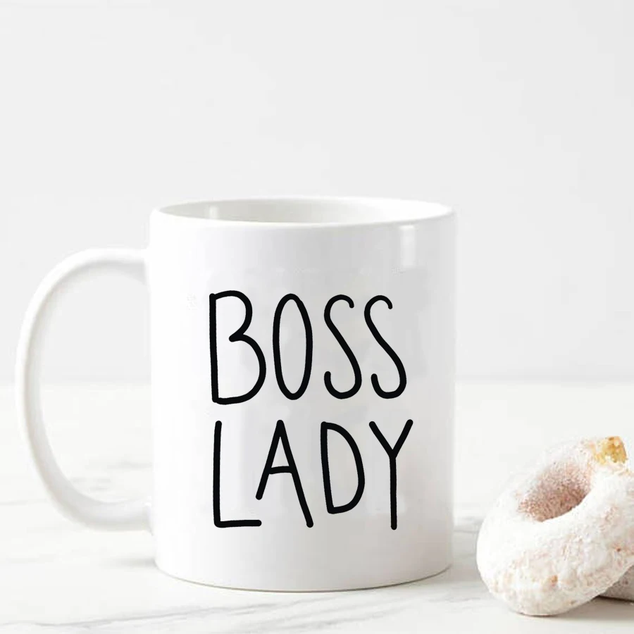 Леди босс кружка, Best друг новая работа акция подарок, Girl Boss, подарок на день рождения, милый Кофе кружка