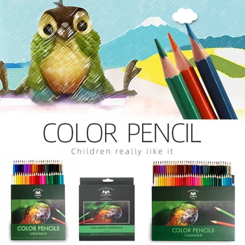 

Colored Pencil Painting Set lapis de cor Non-toxic Lead-free Oily Color Pencil Writing Artist Graffiti Art Supplies Stationery
