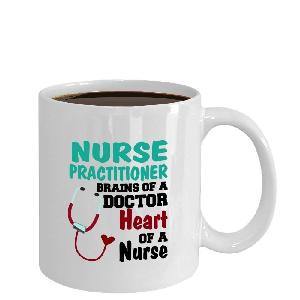 Np Nurse Pracioner Gift Coffee Mug Personalized Tea Cup Holiday Custom Name Mugs Aliexpress Np Nurse Pracioner Gift Coffee Mug