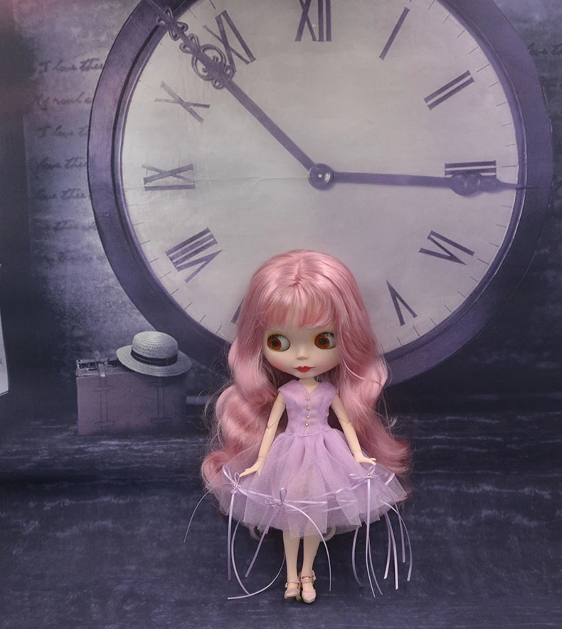 Заводская кукла Neo Blyth, матовое лицо, 1/6 BJD, шарнирная кукла Blyth, куклы для девочек, игрушки для новорожденных детей D