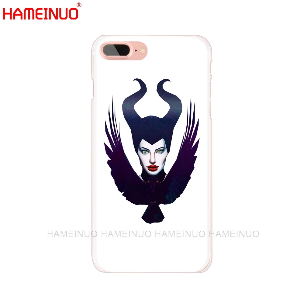 Чехол для мобильного телефона HAMEINUO Малефисента Анджелина Джоли iphone X 8 7 6 4 4S 5 5S SE 5c