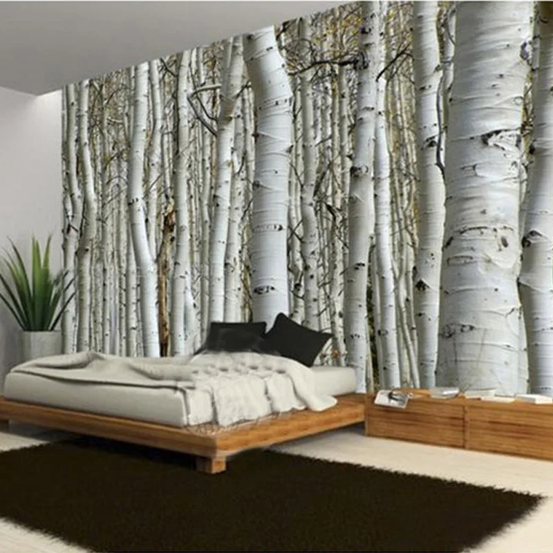 

Modern Simple Tree Trunk Photo Mural Wallpaper Living Room Restaurant Cafe Backdrop Decor Wall Paper Papel De Parede 3D Paisagem