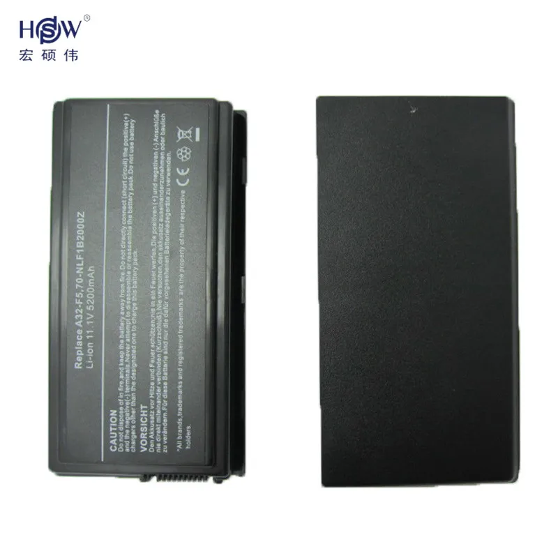 HSW 5200 мАч аккумулятор для Asus A32-F5 F5 F5C F5GL F5M F5N F5R F5RI F5SL F5V F5Z X50 X50C X50M X50N X50SL X50RL X50V X59