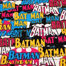 100*140 см мультфильм герой Бэтмен хлопчатобумажная ткань для шитья Diy ручной работы ремесло ребенок постельные принадлежности домашний кошелек из ткани одеяло