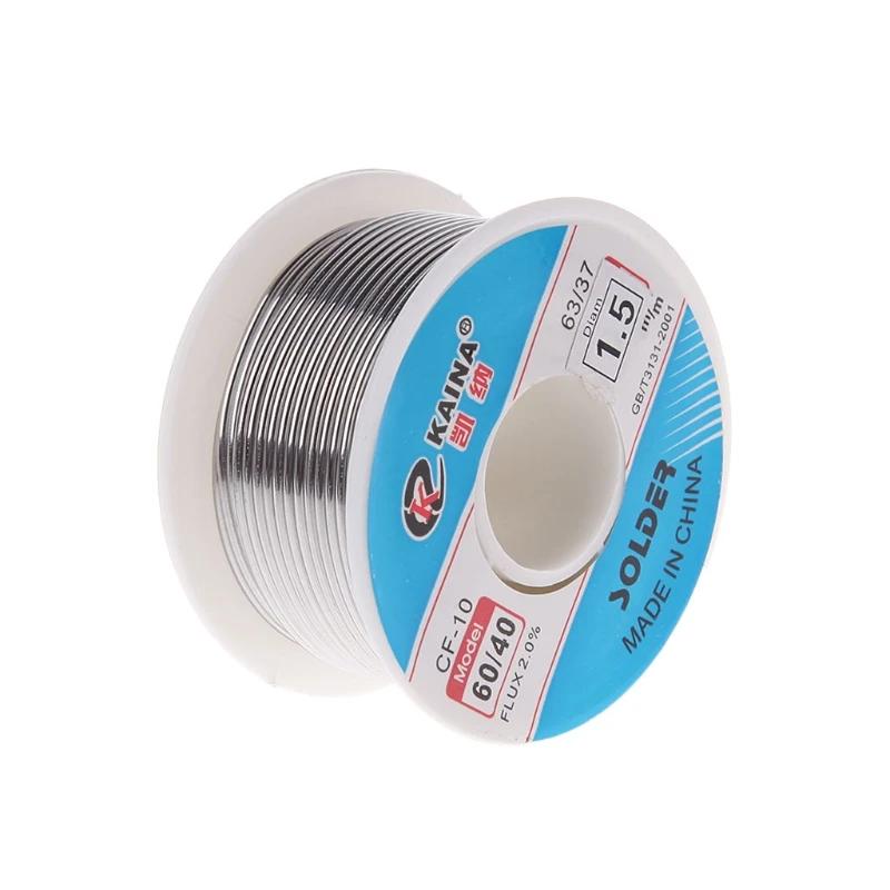 1.0Mm 40//60Tin//Resin Flux Rosin Core Solder Soldering Wire Pen Tube Dispenser KW