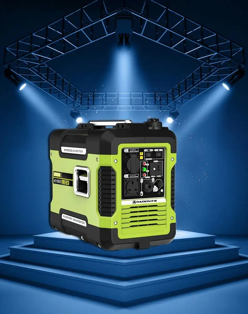 Doméstico da Gasolina Silencioso do Inversor de 2kw Gerador Digitas Carro 2kw Pequeno - rv Gerador silencioso do inversor de 2kw digitas