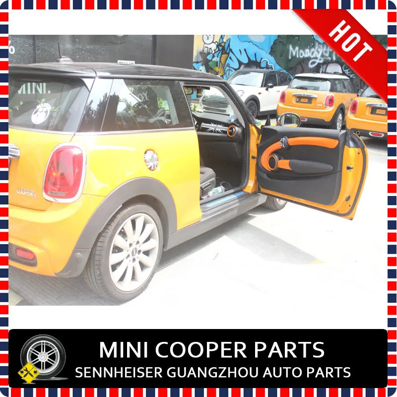 Последняя модель mini cooper стиль mini Ray оранжевый ABS Материал с защитой от ультрафиолетового излучения, двери комплект принадлежностей для mini cooper S F56(6 шт./компл