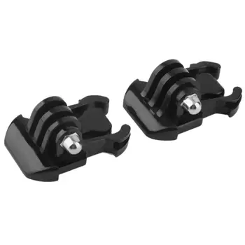 

Newest 2Pcs Camera Mount Base Adapter Buckle Helmet Sets For Hero 4/3+/3/2/1 Wholesale