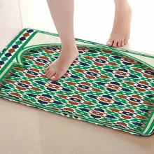 Зеленый стиль коврик для ванной комнаты, смешной Противоскользящий коврик для ванной, занавески для душа s аксессуары, соответствующие вашей душевой занавеске