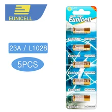5 шт./лот щелочная батарея 12V 23A сухие батареи 21/23 A23 E23A MN21 MS21 V23GA L1028 для дверного звонка, автосигнализация, пульт дистанционного управления и т. д